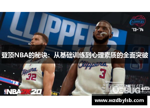 登顶NBA的秘诀：从基础训练到心理素质的全面突破